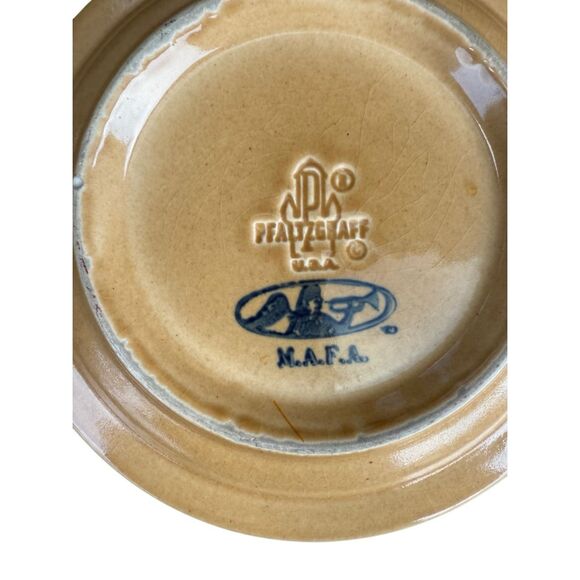 Vintage Pfaltzgraff M.A.F.A America Pattern Folk Art Set of 2 - 7-1/4" Side Plat - Picture 4 of 5